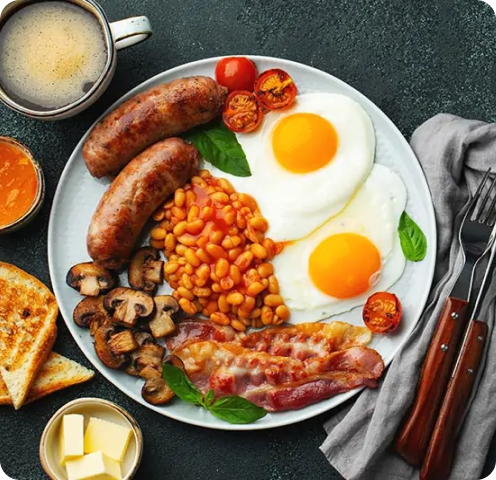 English Breakfast Platter - All day Breakfast